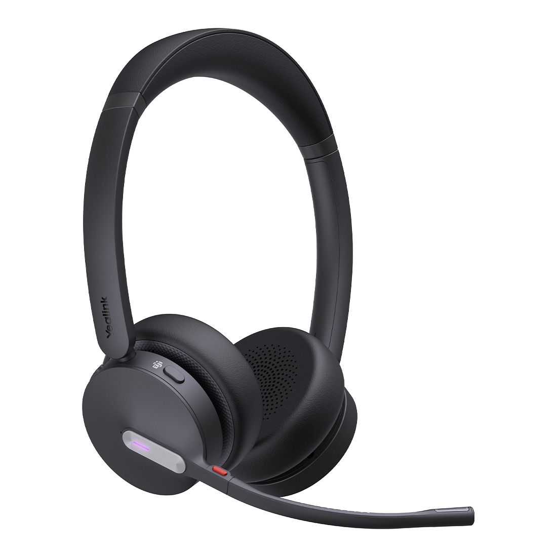 Yealink WHD642 DECT wireless headset, dual-ear headset, DECT Bluetooth hybrid, Teams certified, Acoustic Shield 2.0, 200