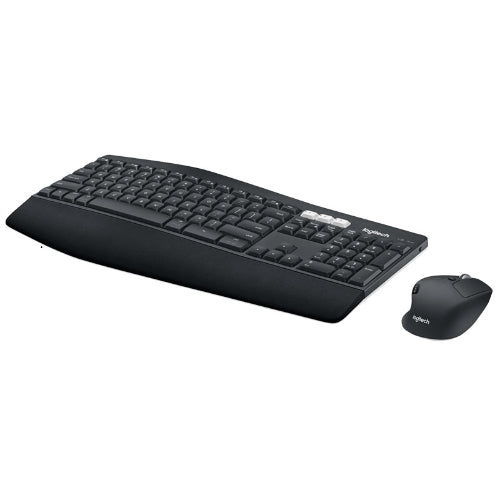 Logitech MK850 Wireless Desktop Keyboard Mouse Combo 3 year battery Incurve keys Low profile Cushioned palm rest ~920-00
