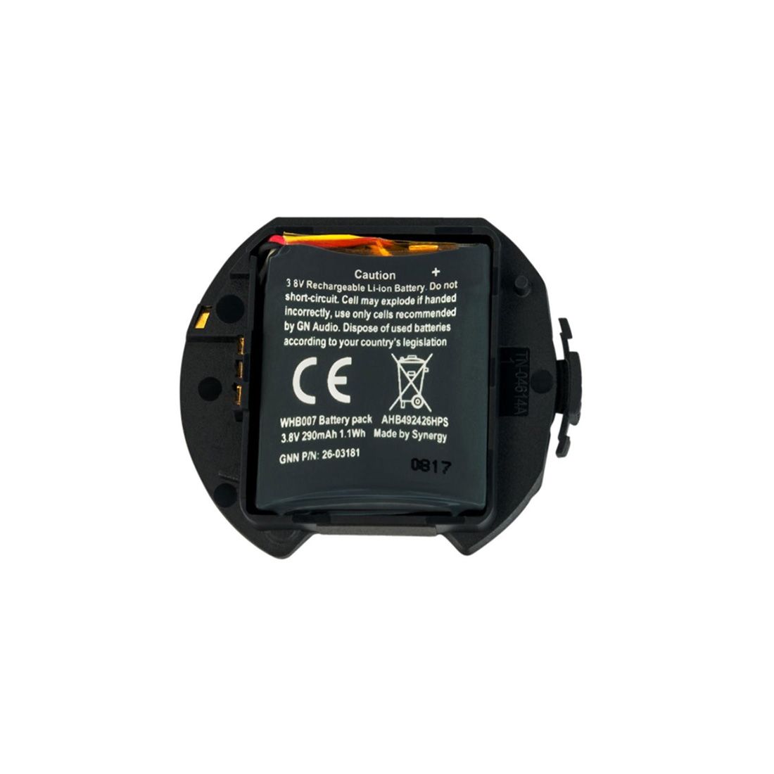 Jabra 14151-09 Battery Pack For Engage Series Headsets, One replacement battery pack for Jabra Engage 55, Engage 65 and