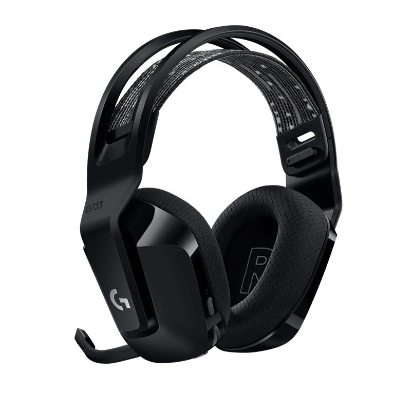 Logitech G733 Lightspeed Wireless RGB Gaming Headset Black USB Headphones Frequency Response: 20 Hz - Detchable Cardioid