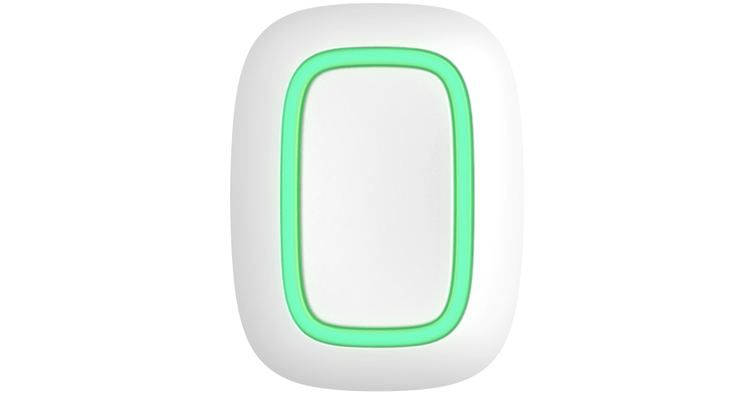 Ajax Button Wireless Alarm / Smart Button White