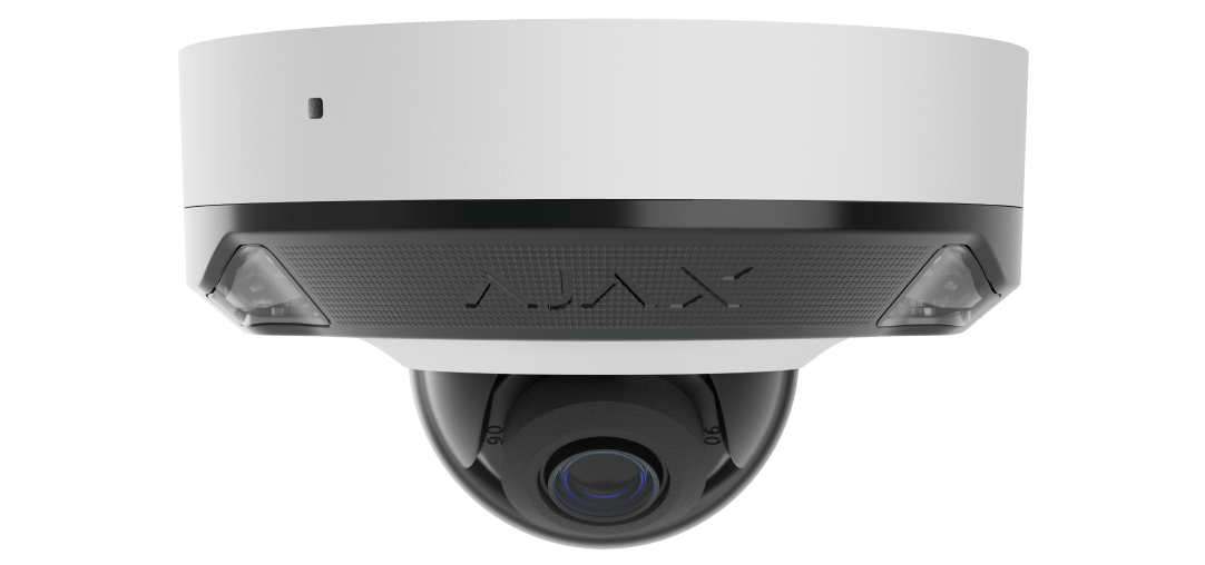 Ajax DomeCam Mini Hl (8 MP/4 Mm) White