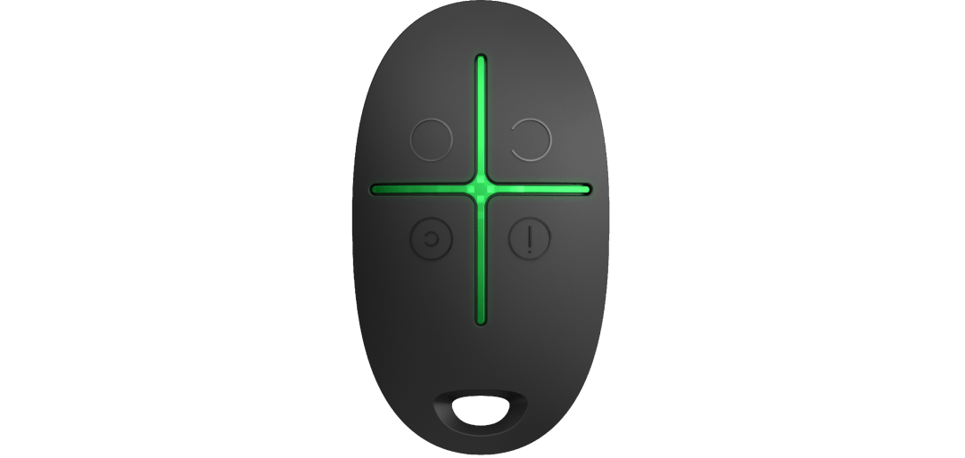 Ajax SpaceControl Remote Black