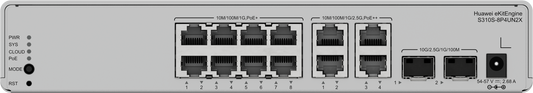 Huawei eKit S310S-8P4UN2X Switch - 8*10/100/1000BASE-T ports(PoE+), 4*10/100/1000/2.5GBASE-T