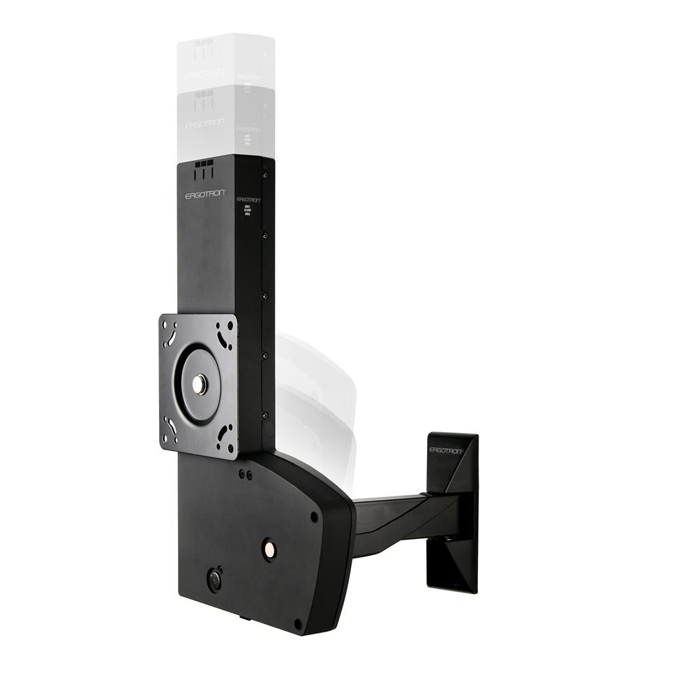 Ergotron Glide WALL Mount Ld-x WITH ARM Black