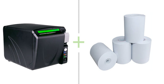 Element RW873 Receipt Printer + 4PK Paper Bundle