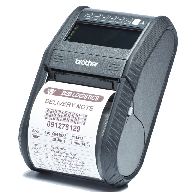 Brother Printer RJ-3150 KIT DT 3IN BT WLAN LCD