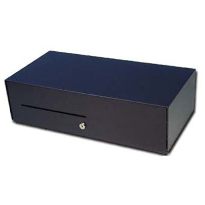 APG Cash Drawer Micro Slide Out 237A 4 Notes / 8 Coins 24V with RJ11 Interface in Black