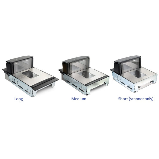 Datalogic 9600i Scanner/Scale, Medium Platter, Fixed Produce Rail, Shelf Mount with Scale Sentry, Metric Configuration w