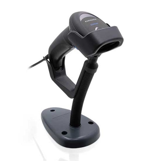 Datalogic Scanner Kit, QuickScan QW2520, 2D VGA Imager, USB, Black (Includes scanner, USB cable 90A052258 & stand STD-QW