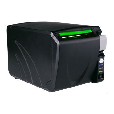 Element RW873 Thermal Receipt Printer, Direct Front Feed, Ethernet/Serial/USB Interfaces, Black (Power Supply and cables