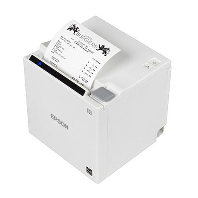 HP Epson TM-m30II POS Receipt Thermal Printer with Multiple Interface Options - White