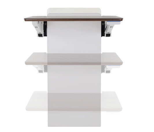 Ergotron Workfit Elevate WALL DESK Snow/maple