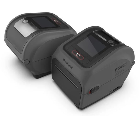 Honeywell PC45 Direct Thermal, LCD, LatinFont, RTC, Ethernet, 203DPI, No Power Cord (requires CAIEC)