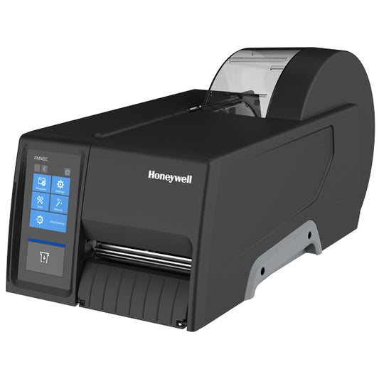 Honeywell Printer PM45C Thermal Transfer Full Touch Display with Ethernet/Fixed Hanger/300 DPI and No Power Cord - Requi