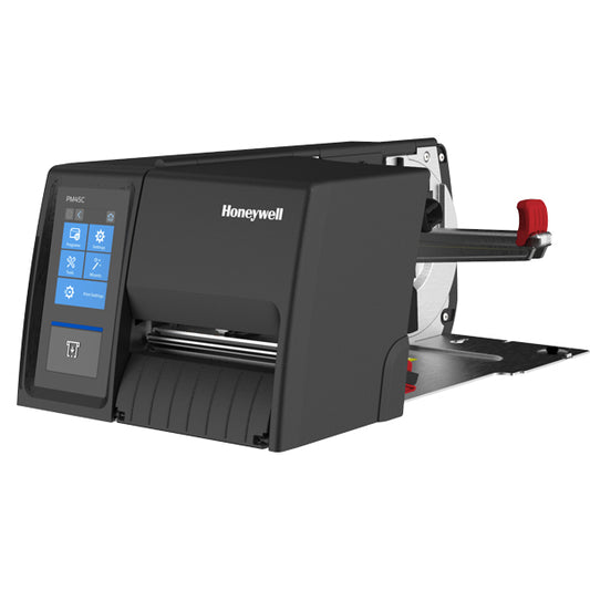 Honeywell Printer PM45C Thermal Transfer Full Touch Display with Ethernet/Fixed Hanger/Rewinder/203 DPI and No Power Cor