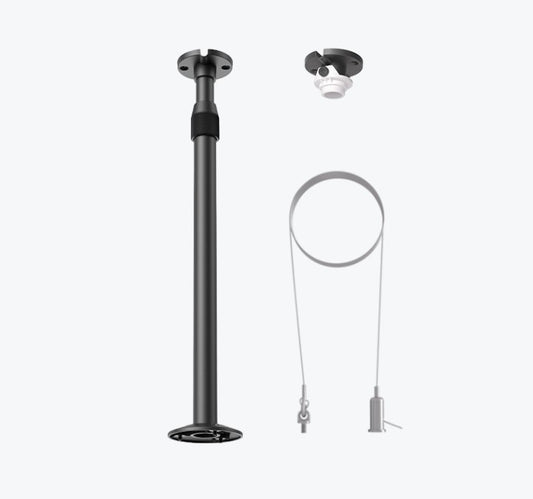 Yealink CM-MountKIT, Next-Level Mic Deployment, All-in-One Solution:Every Scenario,3 Suspension Ropes, 1 Ceiling Mount, 