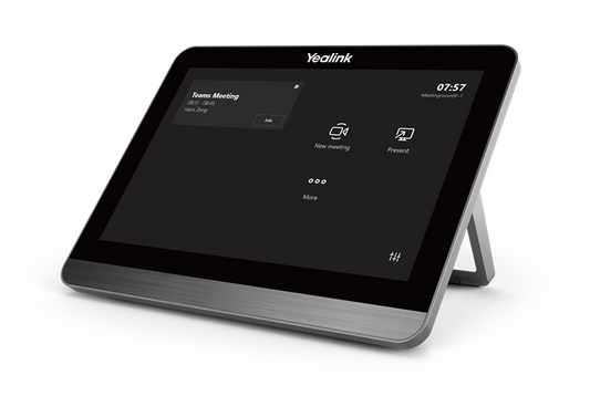 Yealink CTP18 touch panel, MeetingBar A20 A30, MVC Series compatibility, 8in IPS touchscreen, meeting control, annotatio