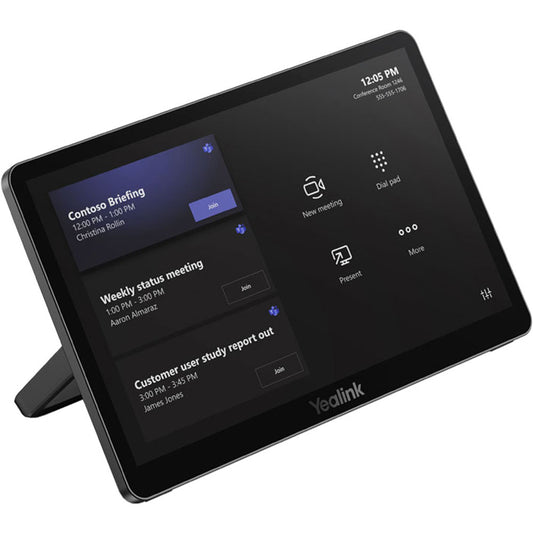 Yealink MTouch Plus 11.6-Inch 1080P Touch Panel, Unleash Multi-Screens Potential, Share Ideas Freely, Power Supply for P