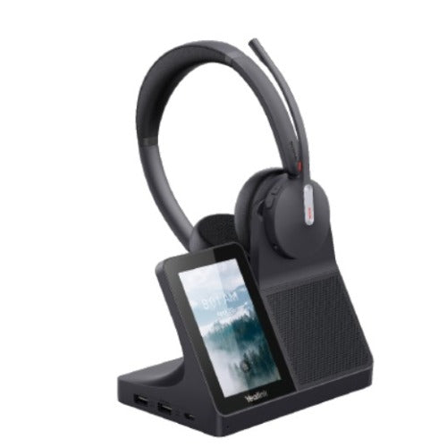 Yealink WH64 Dual Workstation, Yealink WH64 Workstation is an industry-leading DECT wireless headset with dual/single-ea