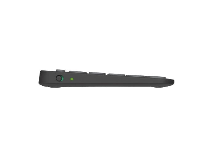Logitech PEBBLE KEYS 2 K380S Slim, minimalist Bluetooth® Wireless Keyboard with customizable keys (Graphite)