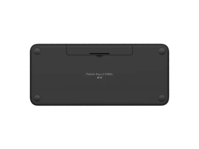 Logitech PEBBLE KEYS 2 K380S Slim, minimalist Bluetooth® Wireless Keyboard with customizable keys (Graphite)