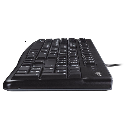 Logitech MK120 Keyboard & Mouse Combo Quiet typing and Spill resistant High-definition optical tracking Thin profile 3yr