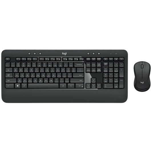 Logitech MK540 Advanced Wireless Keyboard & Mouse Combo - USB Receiver, 10 Meter Wireless Connection, Plug and Play, Con