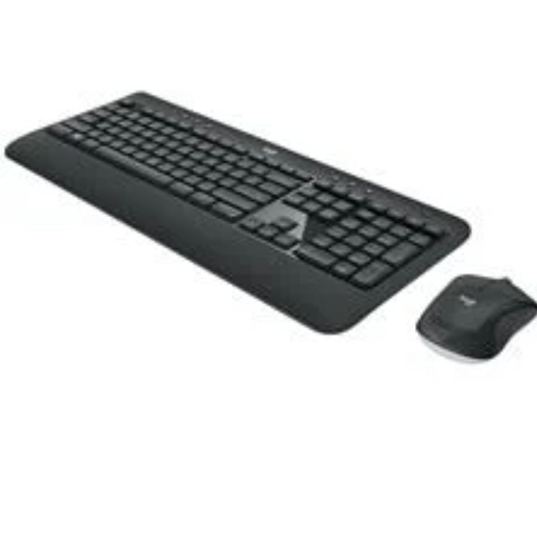 Logitech MK540 Advanced Wireless Keyboard & Mouse Combo - USB Receiver, 10 Meter Wireless Connection, Plug and Play, Con