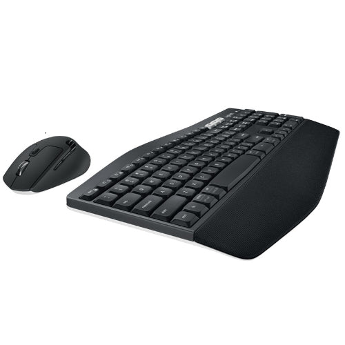 Logitech MK850 Wireless Desktop Keyboard Mouse Combo 3 year battery Incurve keys Low profile Cushioned palm rest ~920-00