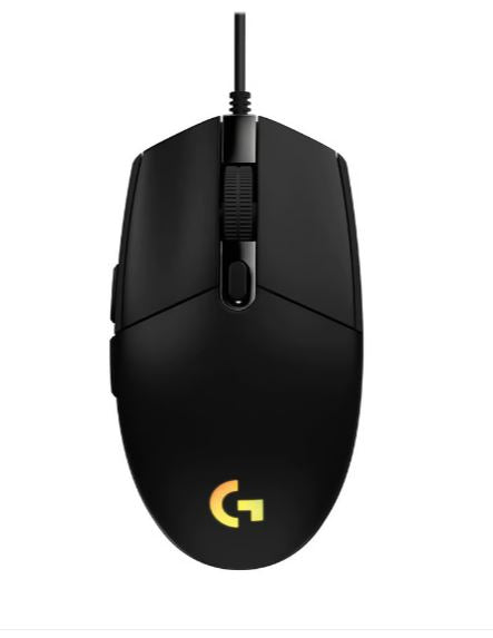 Logitech G203 LIGHTSYNC RGB 6 Button Gaming Mouse 200 – 8,000 dpi USB data format: 16 bits/axis USB report rate:1000Hz (