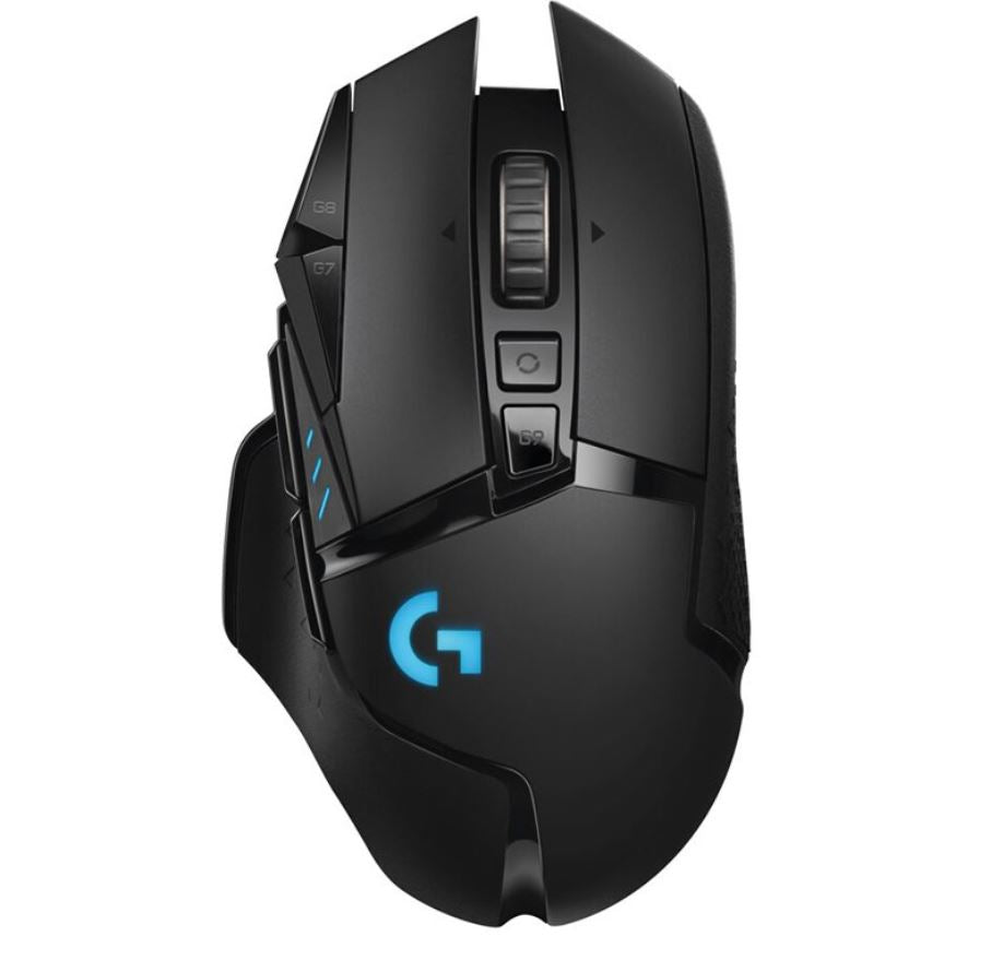 Logitech G502 Lightspeed USB Wireless Gaming Mouse 1ms 16000 DPI Mechanical Button Shifting POWERPLAY RGB Lighting 114g 