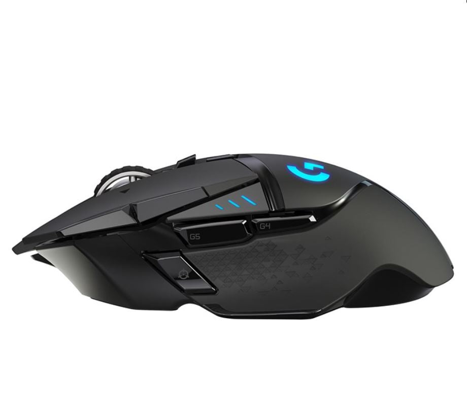 Logitech G502 Lightspeed USB Wireless Gaming Mouse 1ms 16000 DPI Mechanical Button Shifting POWERPLAY RGB Lighting 114g 
