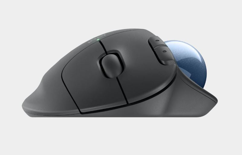 Logitech Ergo M575S Trackball Wireless Mouse Certified by ergonomists 400 - 2000 DPI 10 m wireless range Bluetooth Low E