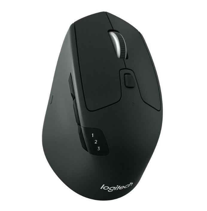 Logitech M720 Triathlon Multi-Device Wireless Bluetooth Mouse with Flow Cross-Computer Control & File Sharing for PC & M
