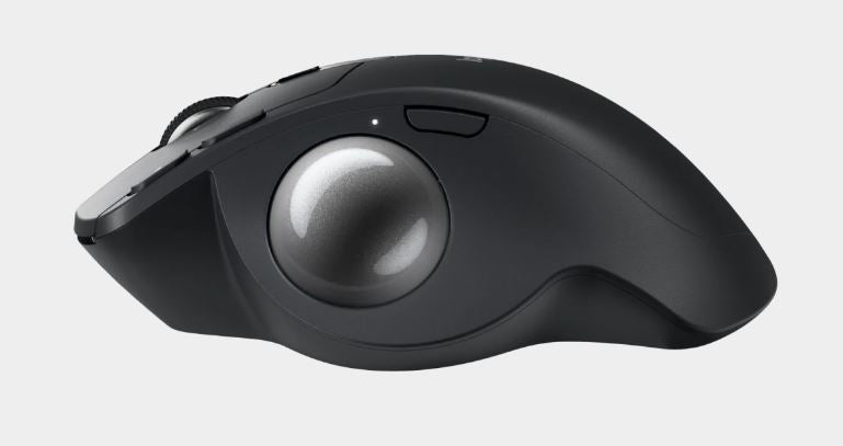 Logitech MX Ergo S SILENT Wireless trackball USB-C charging mouse