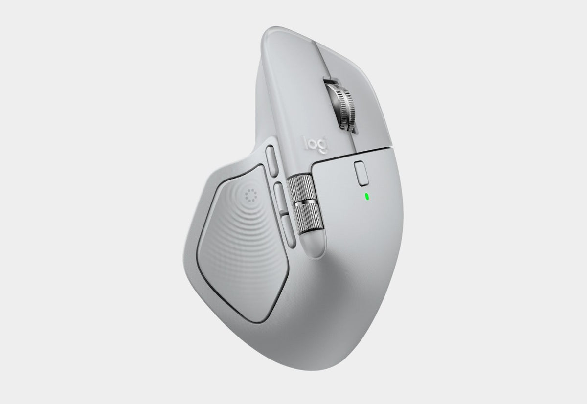 Logitech MX Master 4 Wireless Mouse - Pale Grey