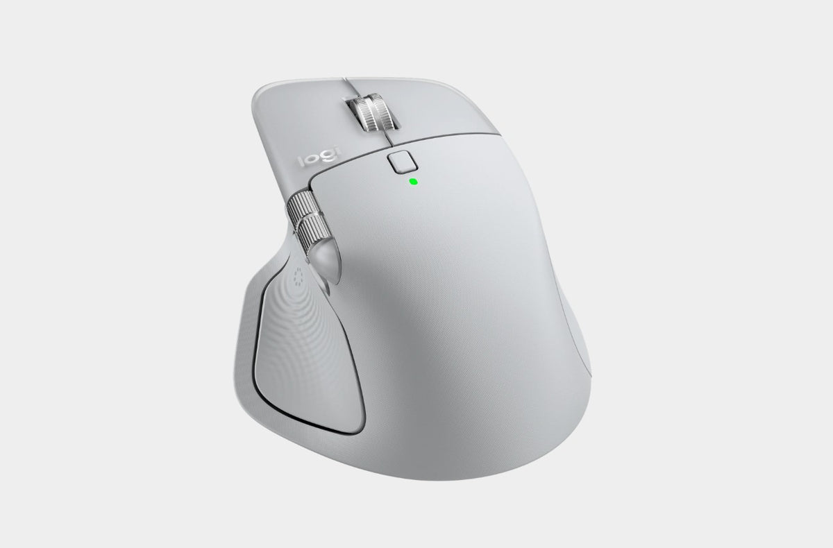 Logitech MX Master 4 Wireless Mouse - Pale Grey