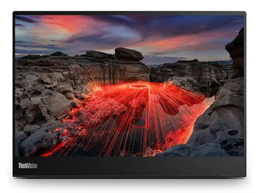 Lenovo ThinkVision M14-2 14" TOUCH 2K 2240x1400 Portable Monitor 60Hz 6ms Tilt Lift Pivot Height