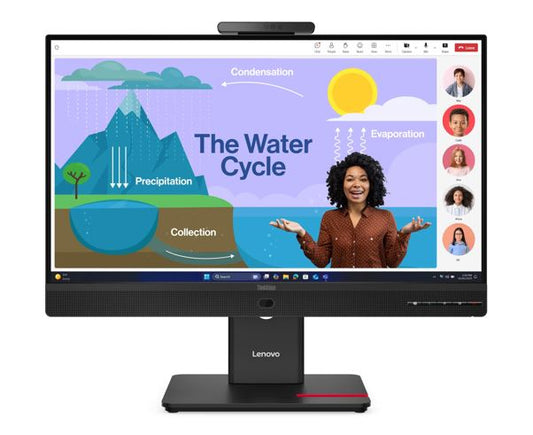 Lenovo ThinkVision T24D-4V 23.8"/24" FHD IPS Monitor 1920x1080 16:9 Height Adjustable Tilt
