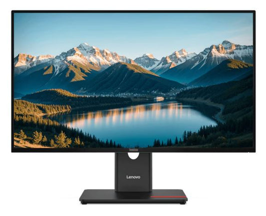 Lenovo ThinkVision T27Q-40 27" QHD Monitor IPS 2560x1440 16:9 Height Adjustable Tilt Swivel