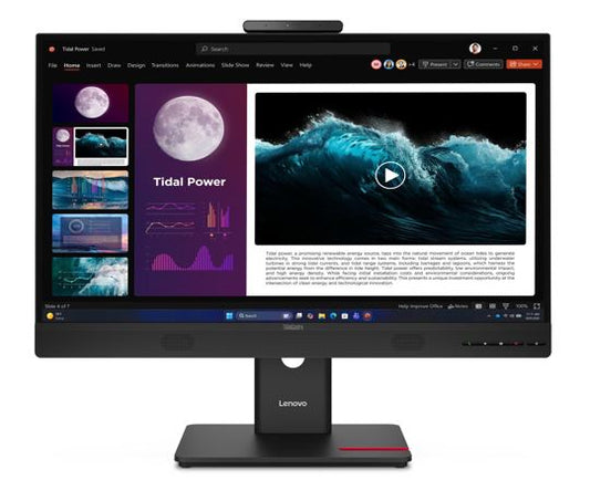 Lenovo ThinkCentre Tiny-in-One 27" 40-120Hz QHD Monitor 2560x1440 16:9 4ms IPS Height Adjust