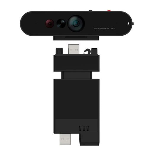 Lenovo ThinkVision MC60 (S) Monitor Webcam 1080p IR & RGB dual‑sensor Adjustable FOV: 65°-90° AI