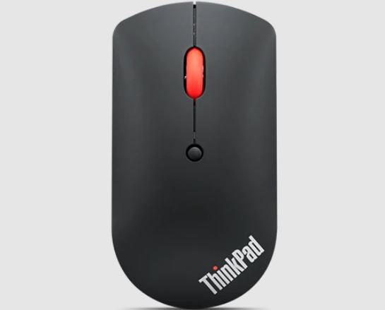 Lenovo ThinkPad Bluetooth Silent Mouse - Dual-Host Bluetooth 5.0 to Switch Between 2 Devices,DPI