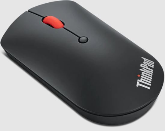 Lenovo ThinkPad Bluetooth Silent Mouse - Dual-Host Bluetooth 5.0 to Switch Between 2 Devices,DPI