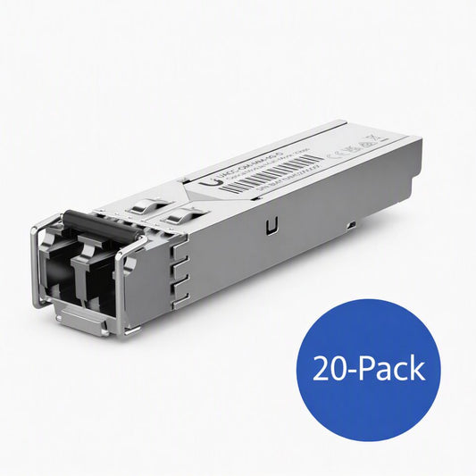 Ubiquiti UFiber SFP Multi-Mode Fiber Module (UACC-OM-MM-1G-D-20)