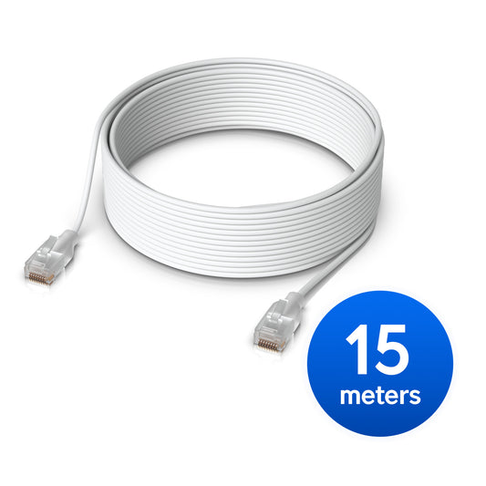 Ubiquiti UniFi Etherlighting Patch Cable (UACC-Cable-Patch-EL-15M-W)