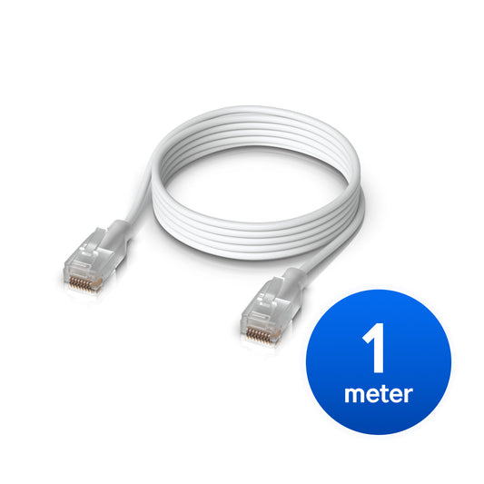 Ubiquiti UniFi Etherlighting Patch Cable Length 1M Nano-thin Patch Cable