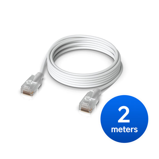 Ubiquiti UniFi Etherlighting Patch Cable Length 2M Nano-thin Patch Cable