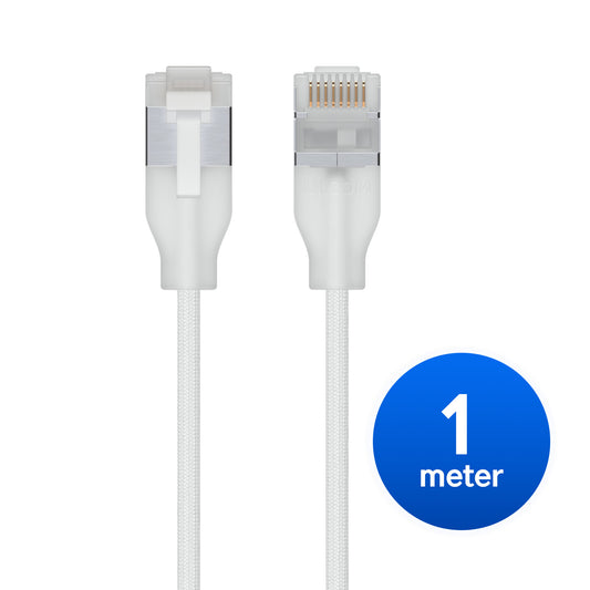 Ubiquiti UniFi Premium Patch Cable (UACC-Cable-Patch-EL-C6A-1M-W)